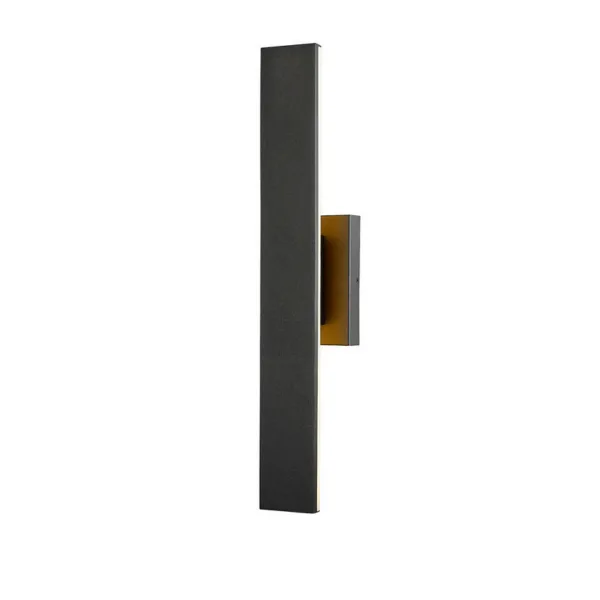 MURALE EXTÉRIEUR DEL NOIR- STYLET 5006-24BK-LED