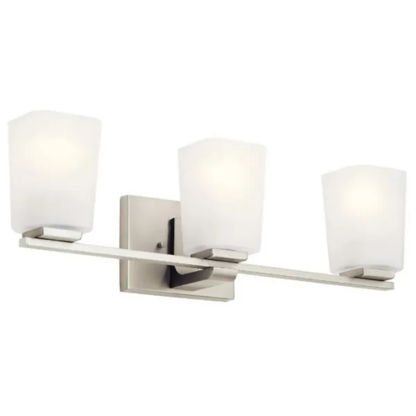 MURALE VANITÉ 3-L NICKEL- ROEHM 55017NI