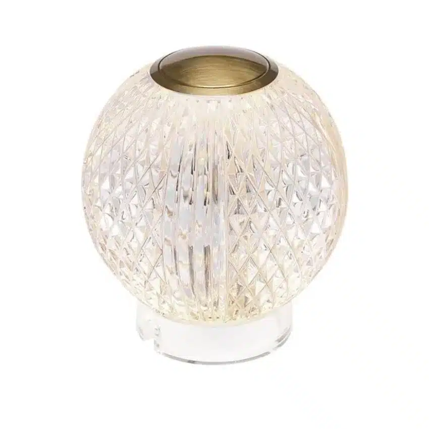 LAMPE DE TABLE RECHARGEABLE DEL LAITON- MARNI TL321904NB