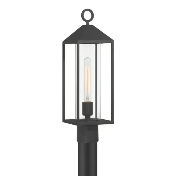 LUMINAIRE DE POTEAU EXTÉRIEUR NOIR- PORTSIDE AC8983BK