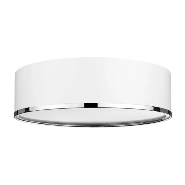 PLAFONNIER 4-L BLANC ET CHROME- ARLO 2303F4-MW-CH