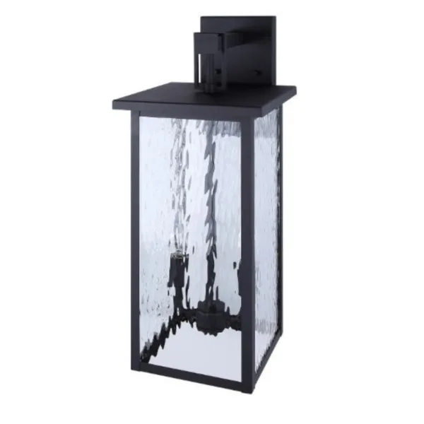 MURALE EXTERIEUR 2-L NOIR- SHANA IOL705BK