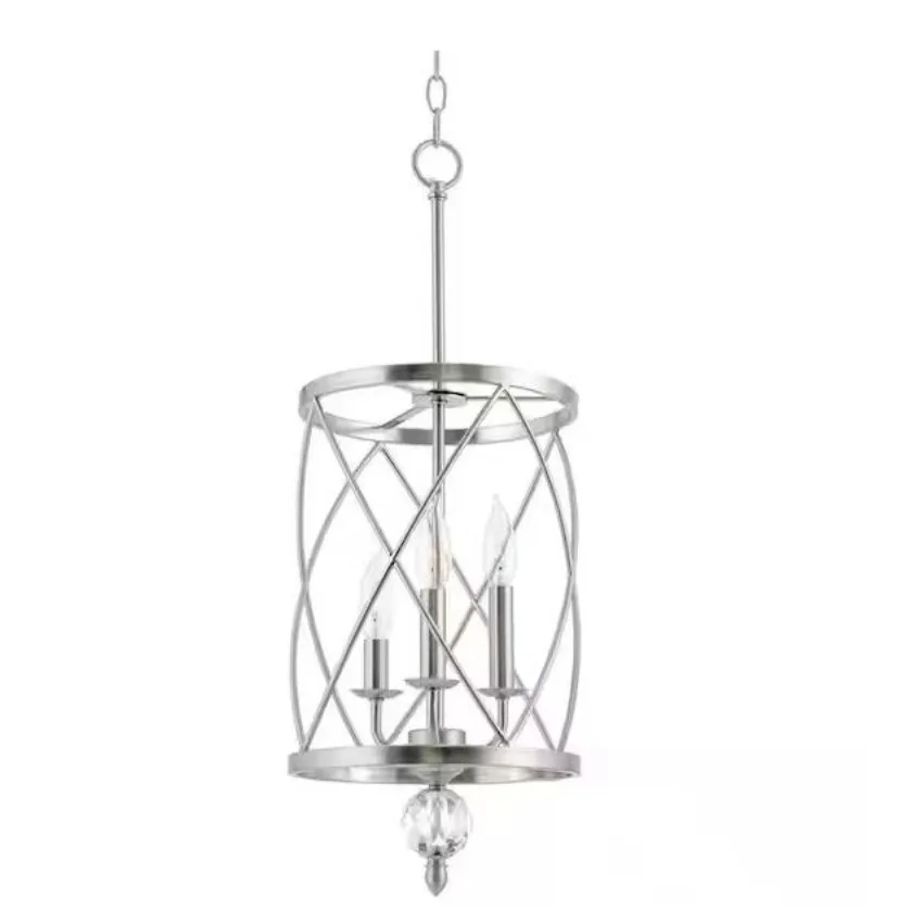 CHANDELIER 3-L CHROME- ELEANOR ICH172B03CH