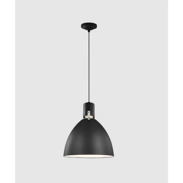 BLACK LED SINGLE PENDANT- BRYNNE P1442MB-L1