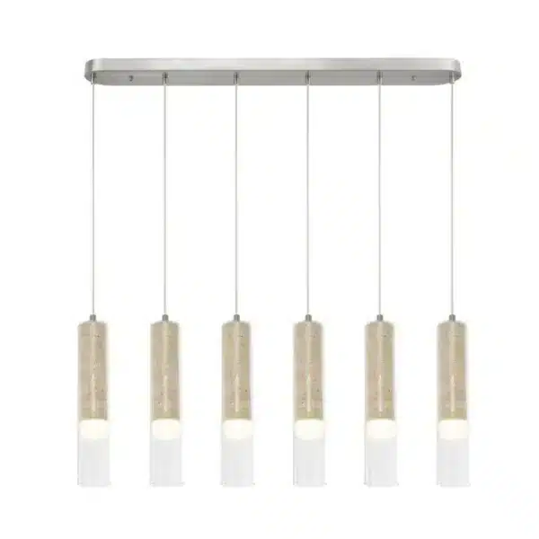 SUSPENDU DEL 6-L LINÉAIRE NICKEL- ZARA AC5106BN
