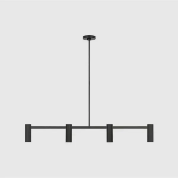 SUSPENDU LINÉAIRE 4-L NOIR- ZENTRO GLC2074MBK