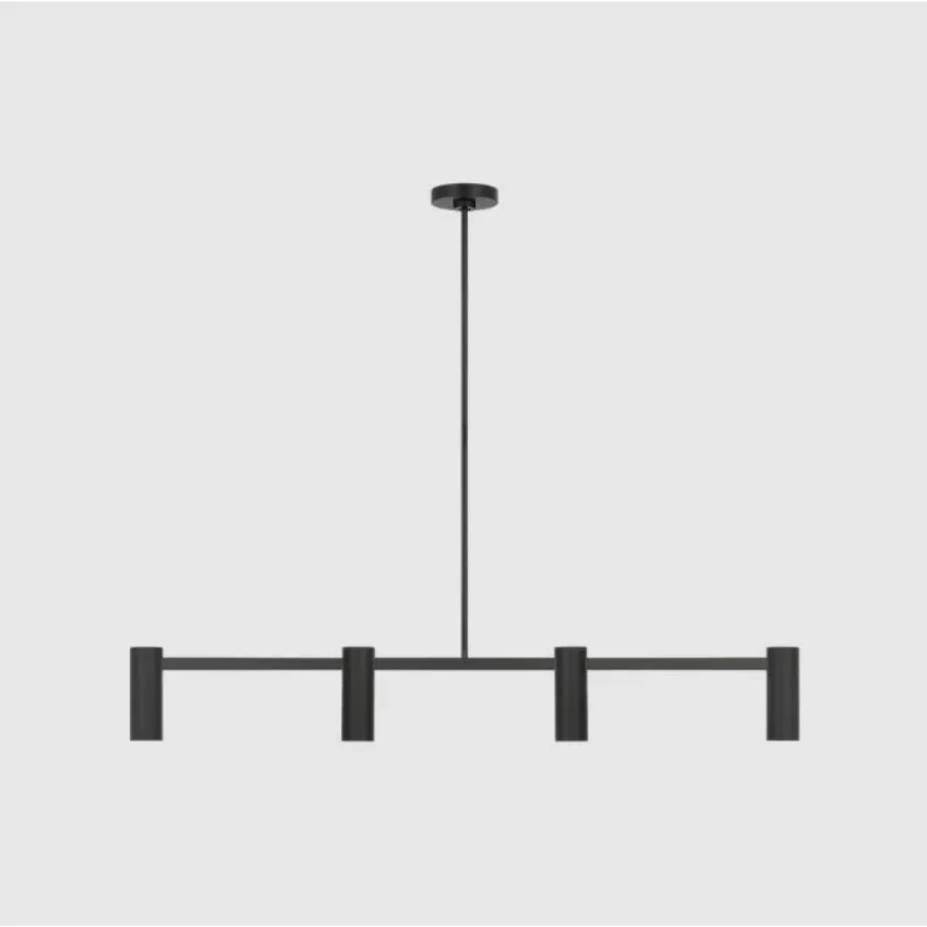 SUSPENDU LINÉAIRE 4-L NOIR- ZENTRO GLC2074MBK