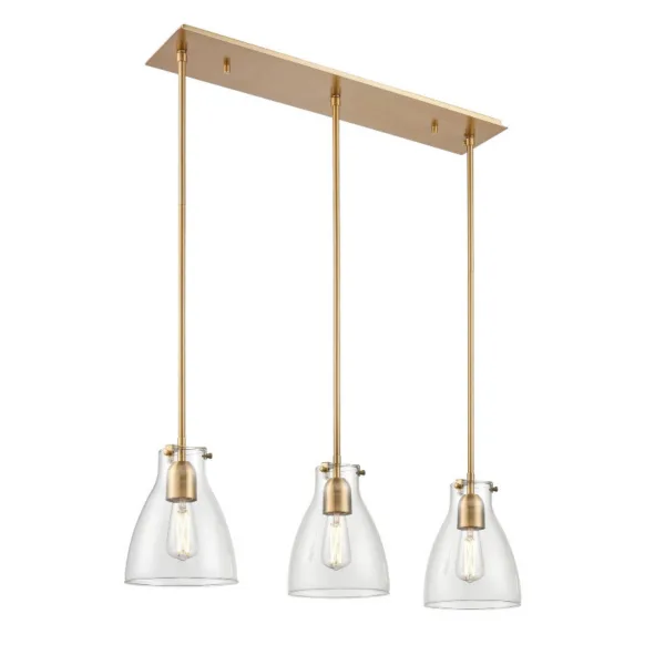 SUSPENDU LINÉAIRE 3-L LAITON- EMMA DVP47053BR-CL