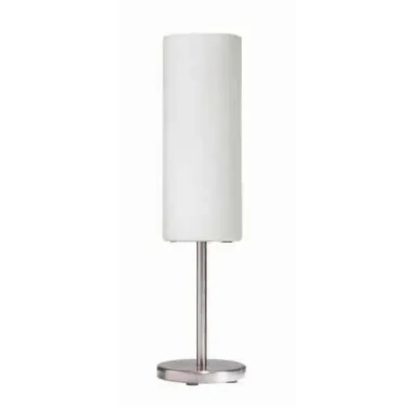 LAMPE DE TABLE SATIN CHROME- PAZA 83205-SC