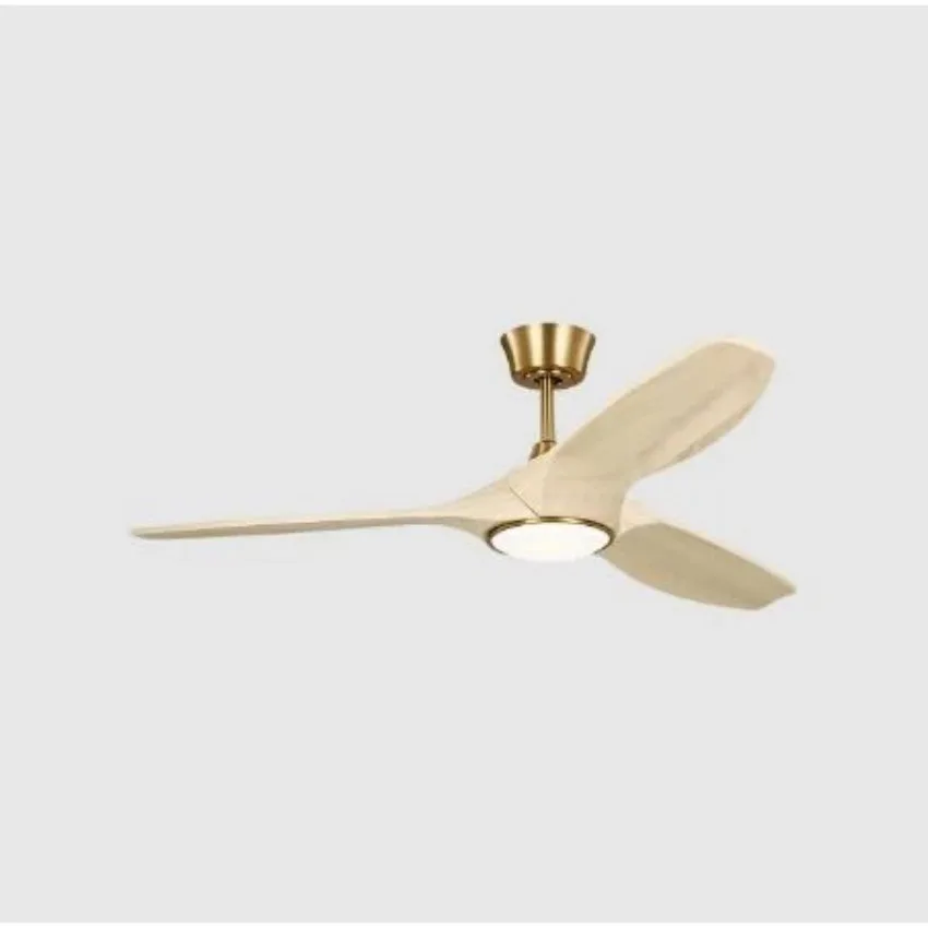 VENTILATEUR 52'' LAITON CHENE BLANC- SELEN 3SLNSM52BBSWWOD