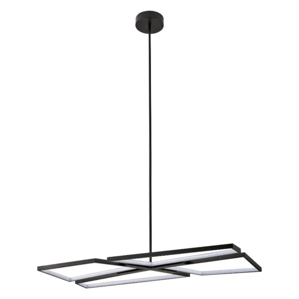 BLACK LED PENDANT- ALFI 207769A