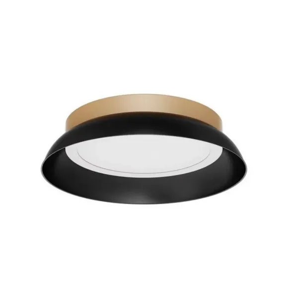 PLAFONNIER DEL NOIR ET OR- SOTTILE CNXSM-12-C27BKGD