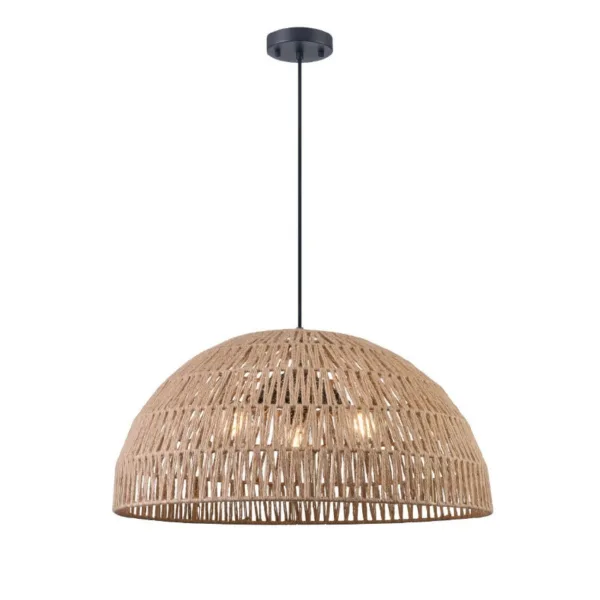 SUSPENDU FILS NATUREL ET NOIR- LAC DU BONNET DVP44248BK-TY