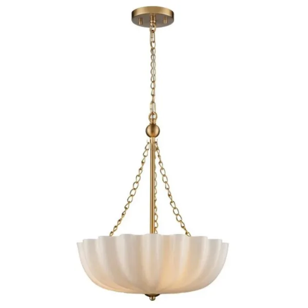 SUSPENDU 3-L LAITON - MARIGOLD DVP32705BR-TO