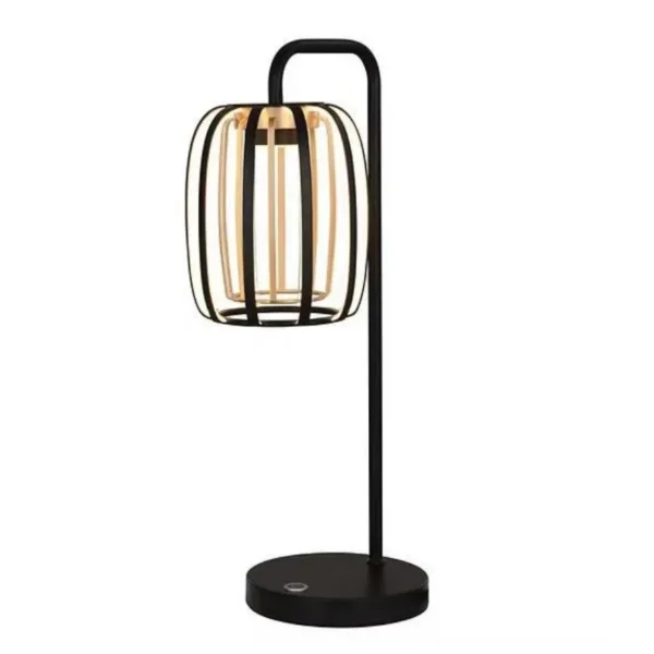 BLACK AND GOLD LED TABLE LAMP- ESTELAR CN9466-BKGD