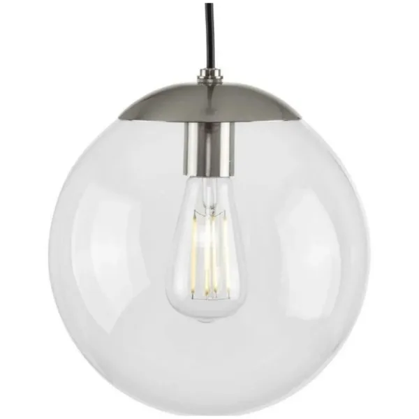 BRUSHED NICKEL SINGLE PENDANT- ATWELL P500310-109