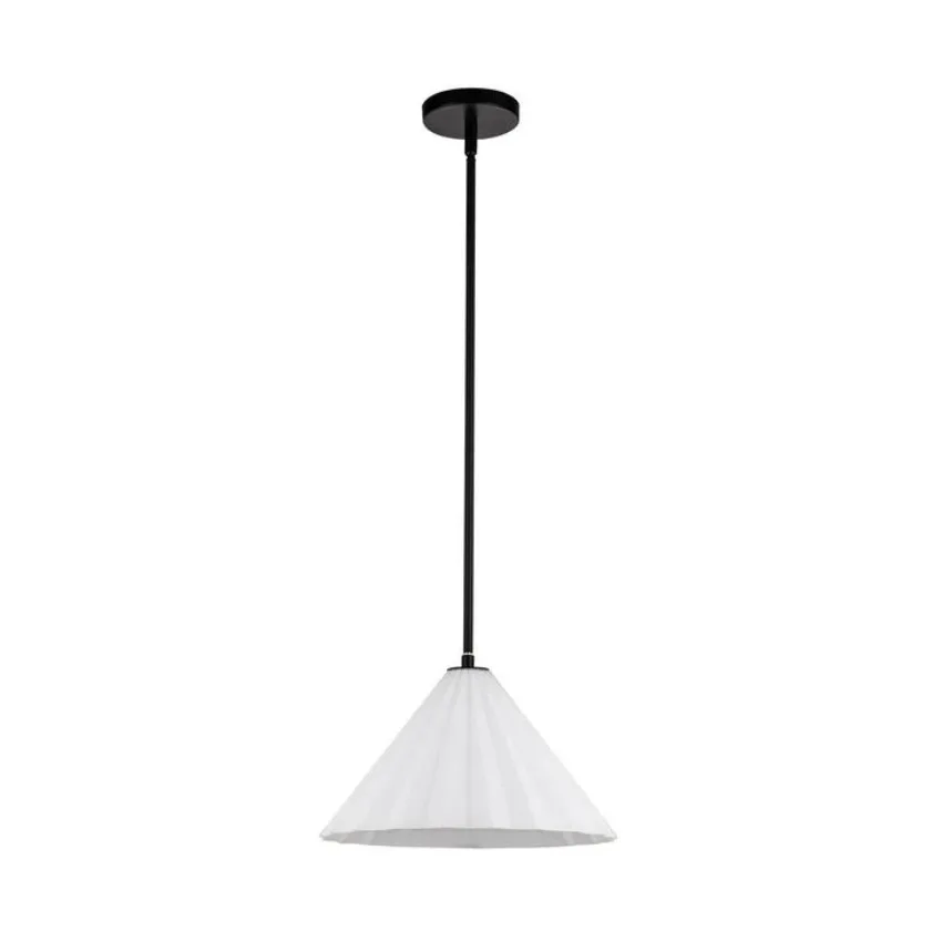 BLACK SINGLE PENDANT- SERENA PD451814MBOP